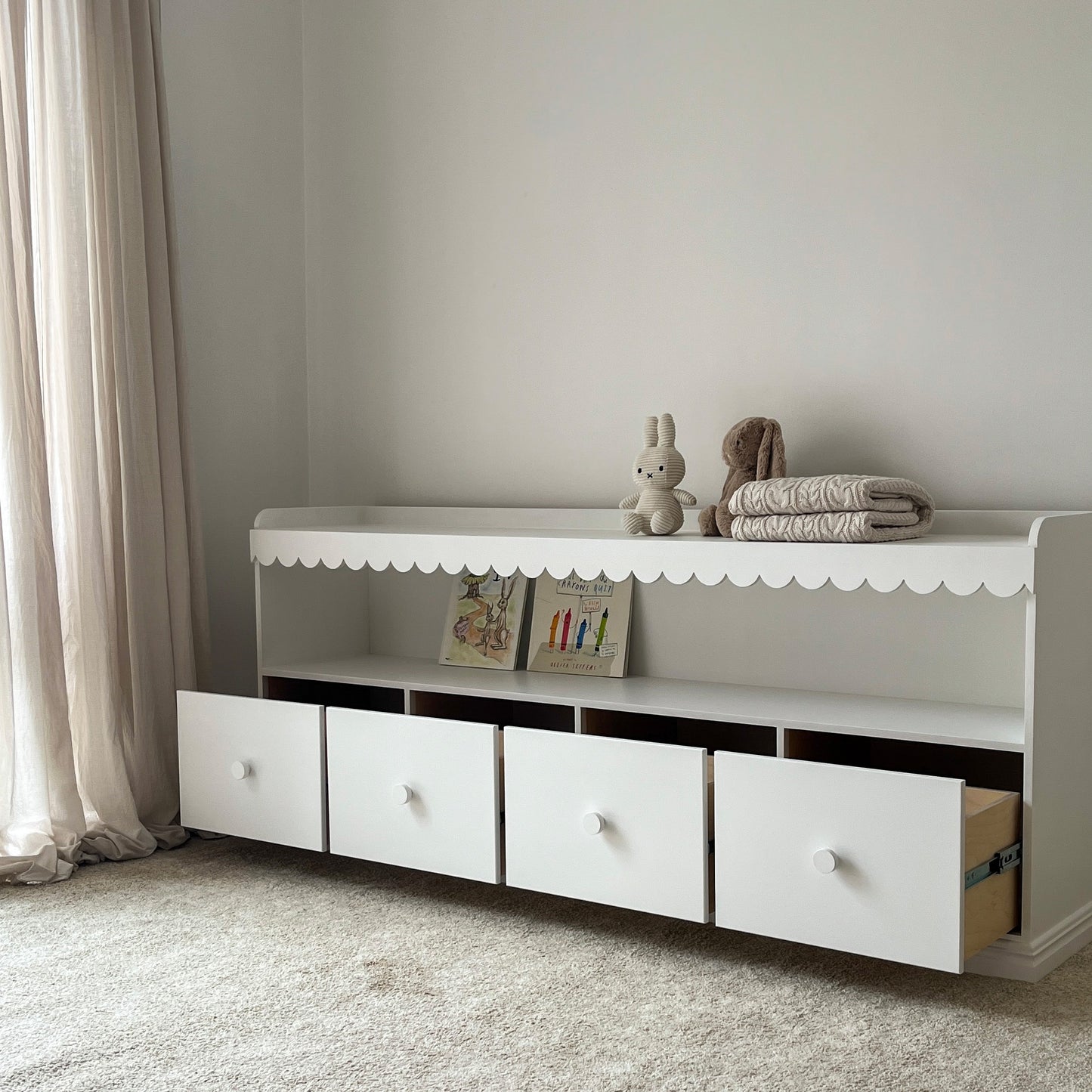 1.8M - Cherry Bookshelf