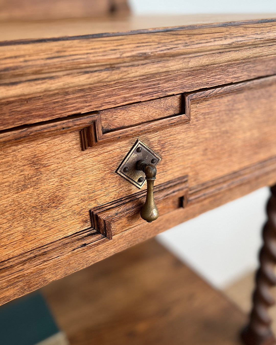 Jacobean English Oak Sideboard