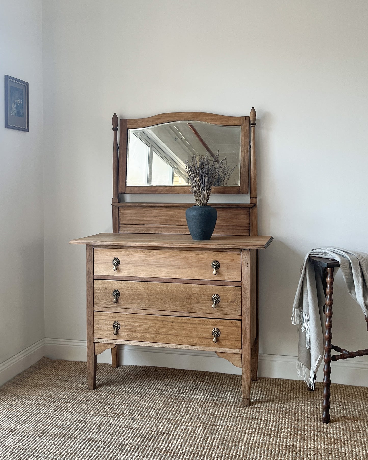 Solid Oak Chest of Drawer