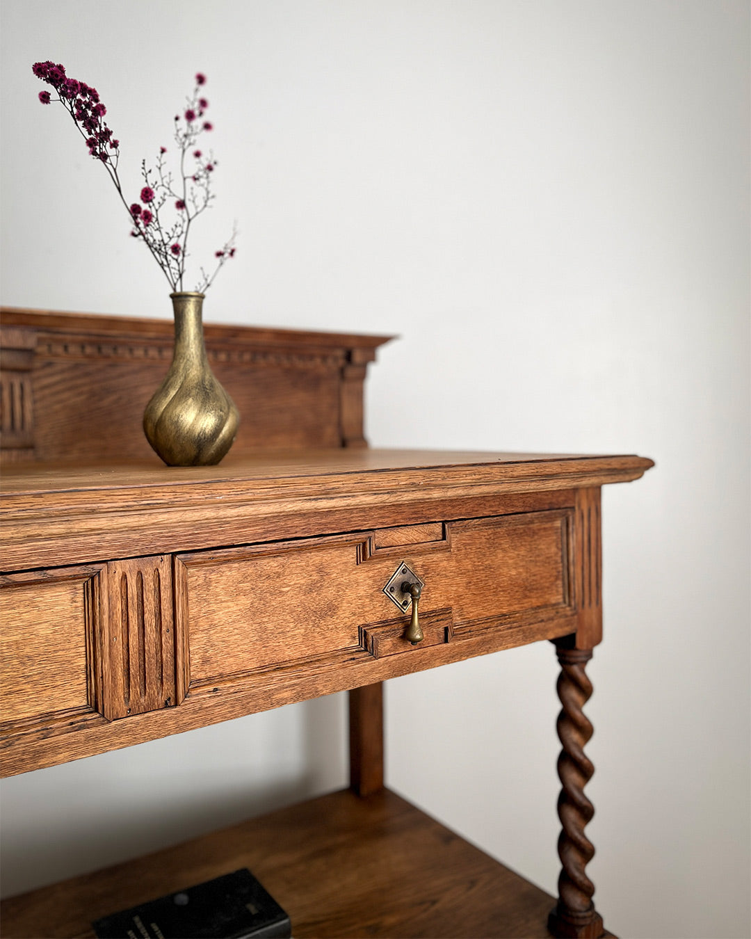 Jacobean English Oak Sideboard