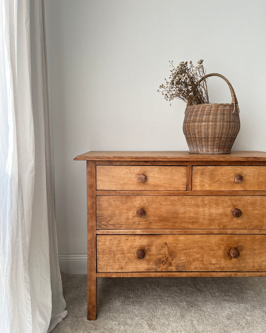 English Oak Chest of Drawers