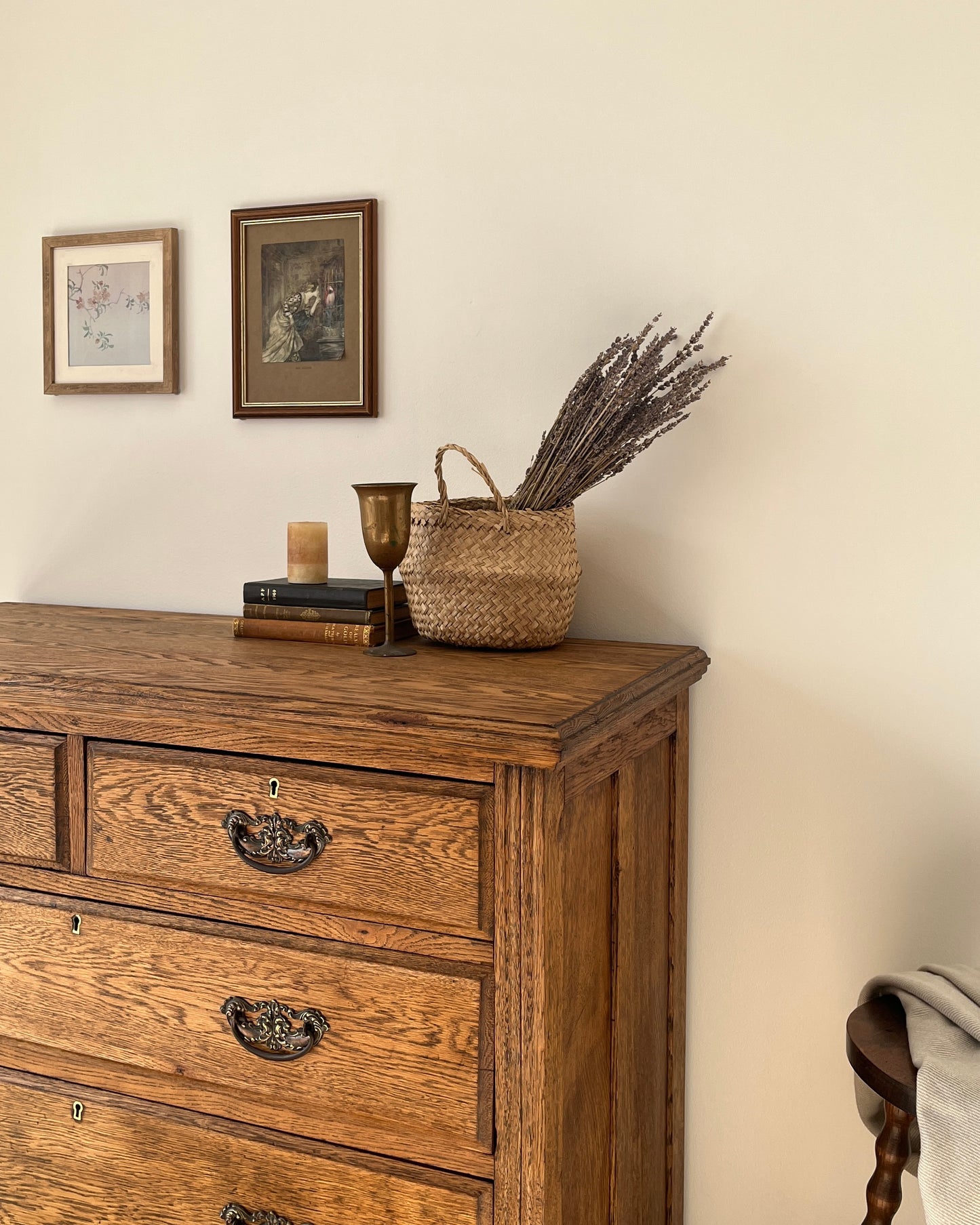 English Oak Chest of Drawer