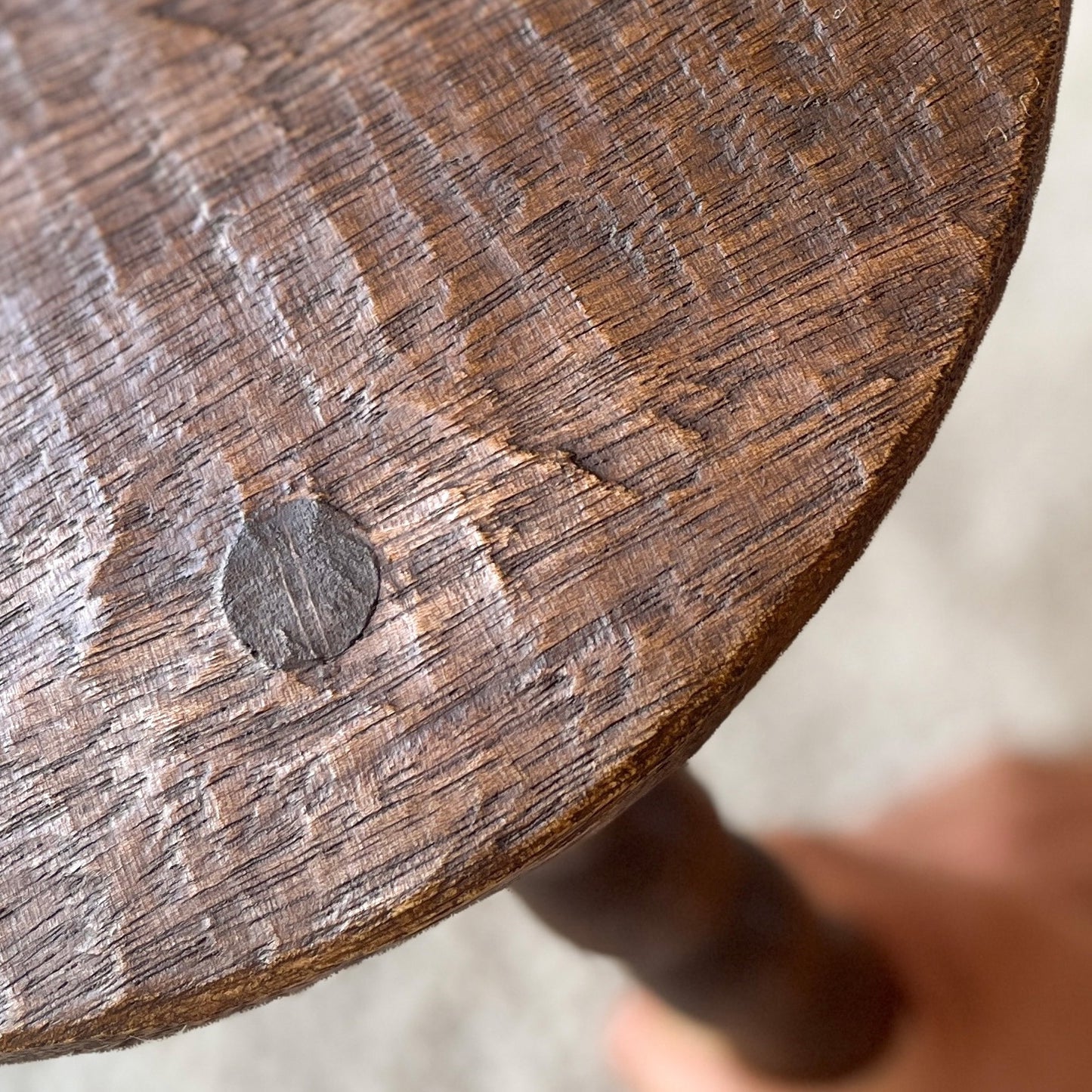 Demi-lune Bobbin Stool