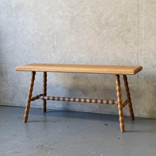 Bobbin Bench - Oak