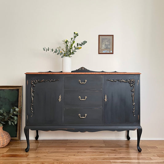 Queen Anne Antique Sideboard
