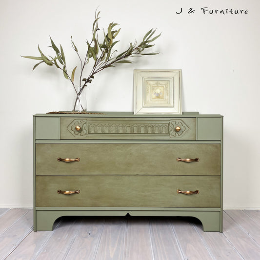 Sage chest of drawers
