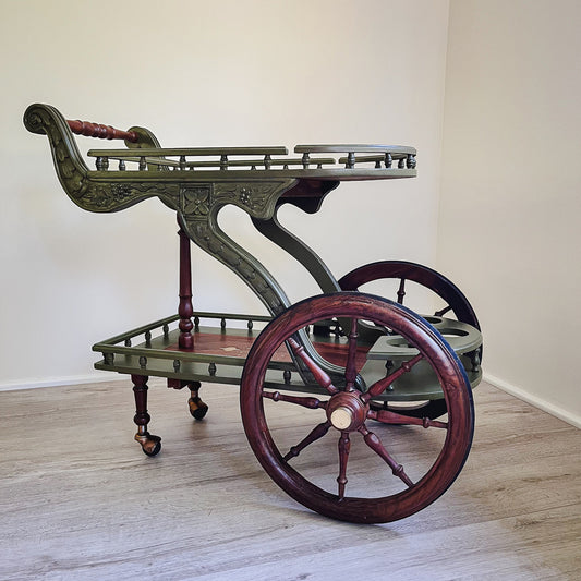 Sage vintage trolley