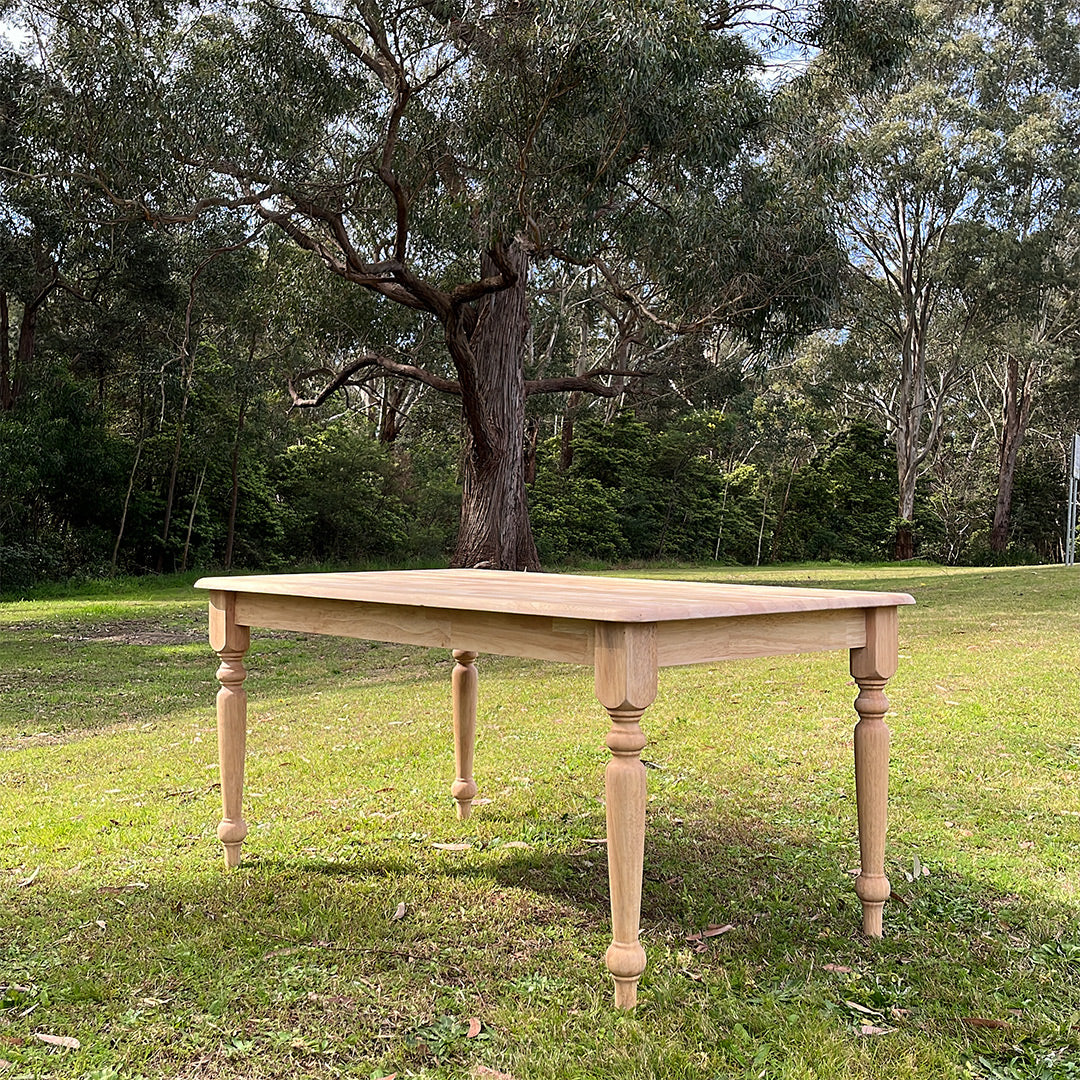 Farmhouse dining table