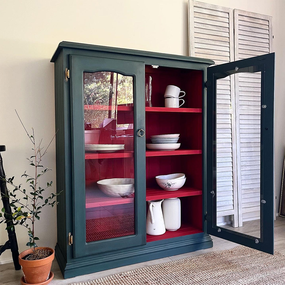 Antique display cabinet