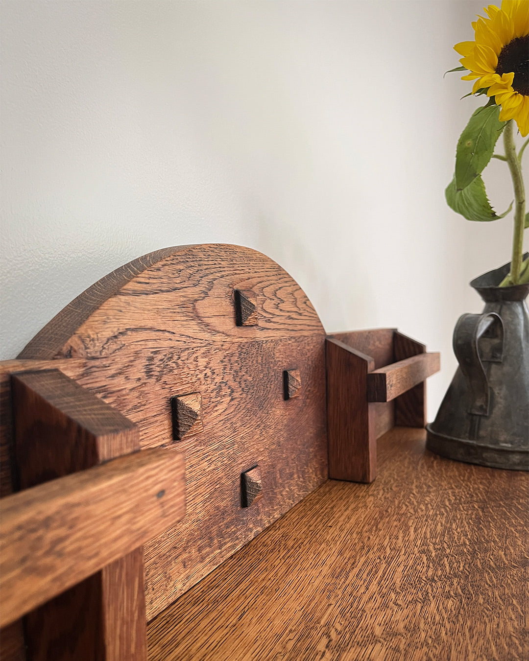 Oak Hall Cabinet Restoration