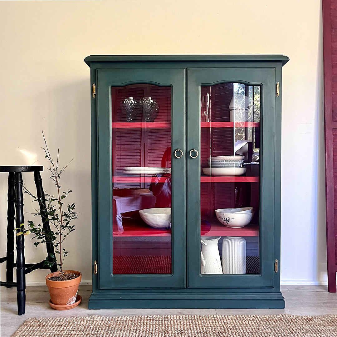 Antique display cabinet