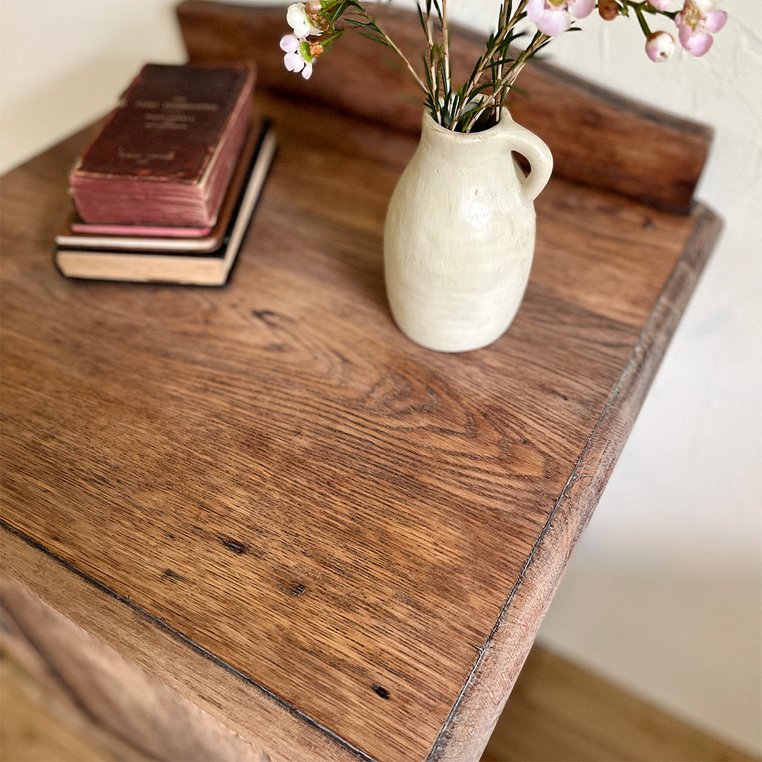 English oak cupboard