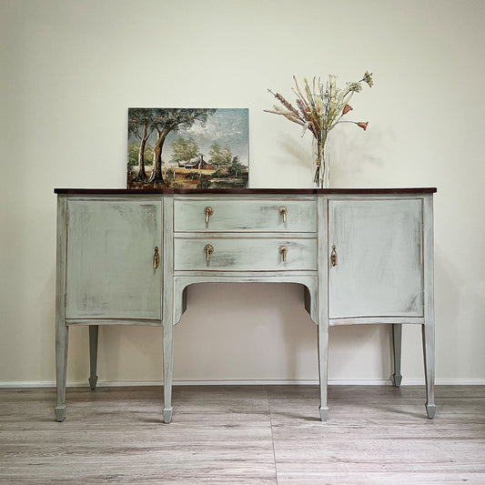 Antique eucalyptus sideboard