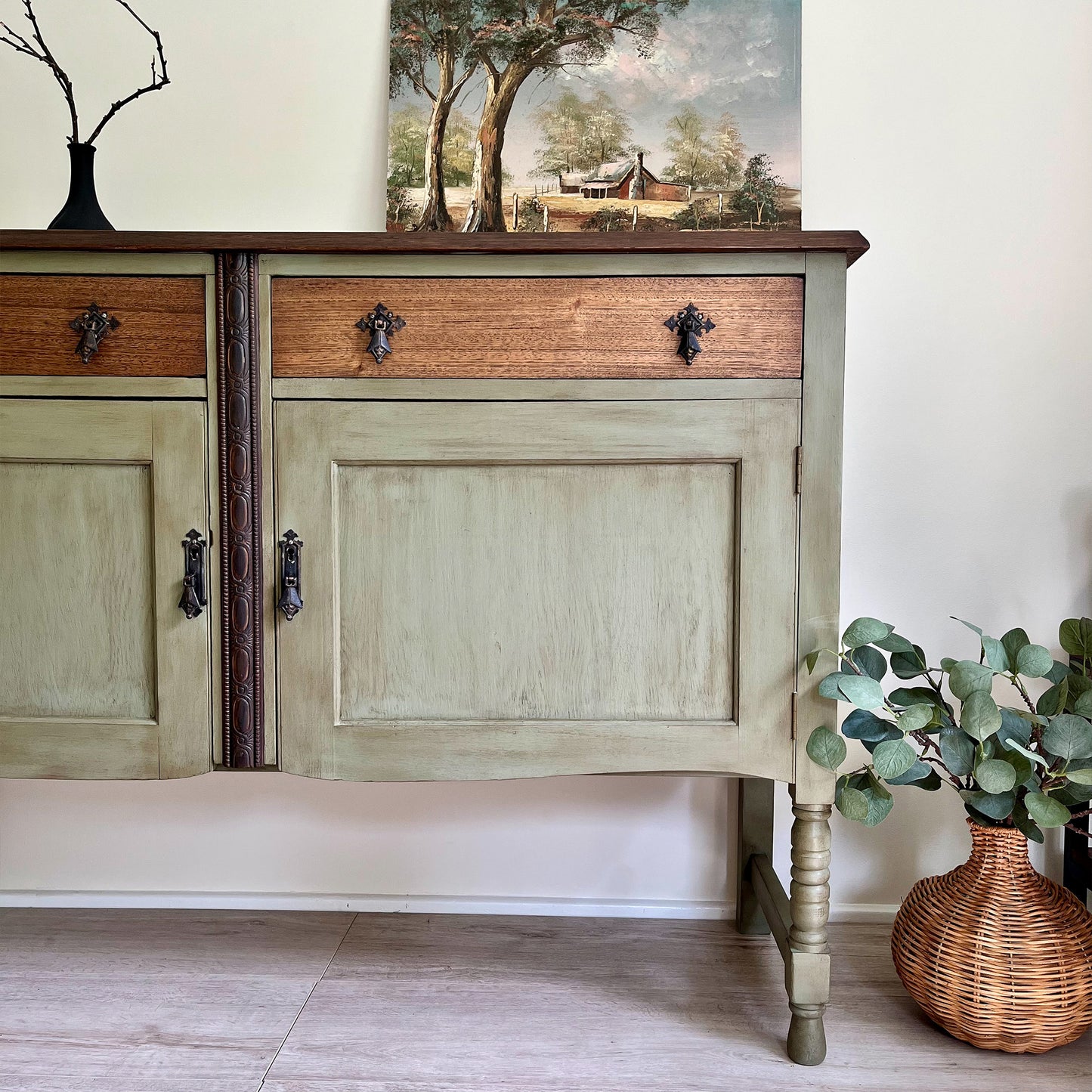 Antique Sage Buffet
