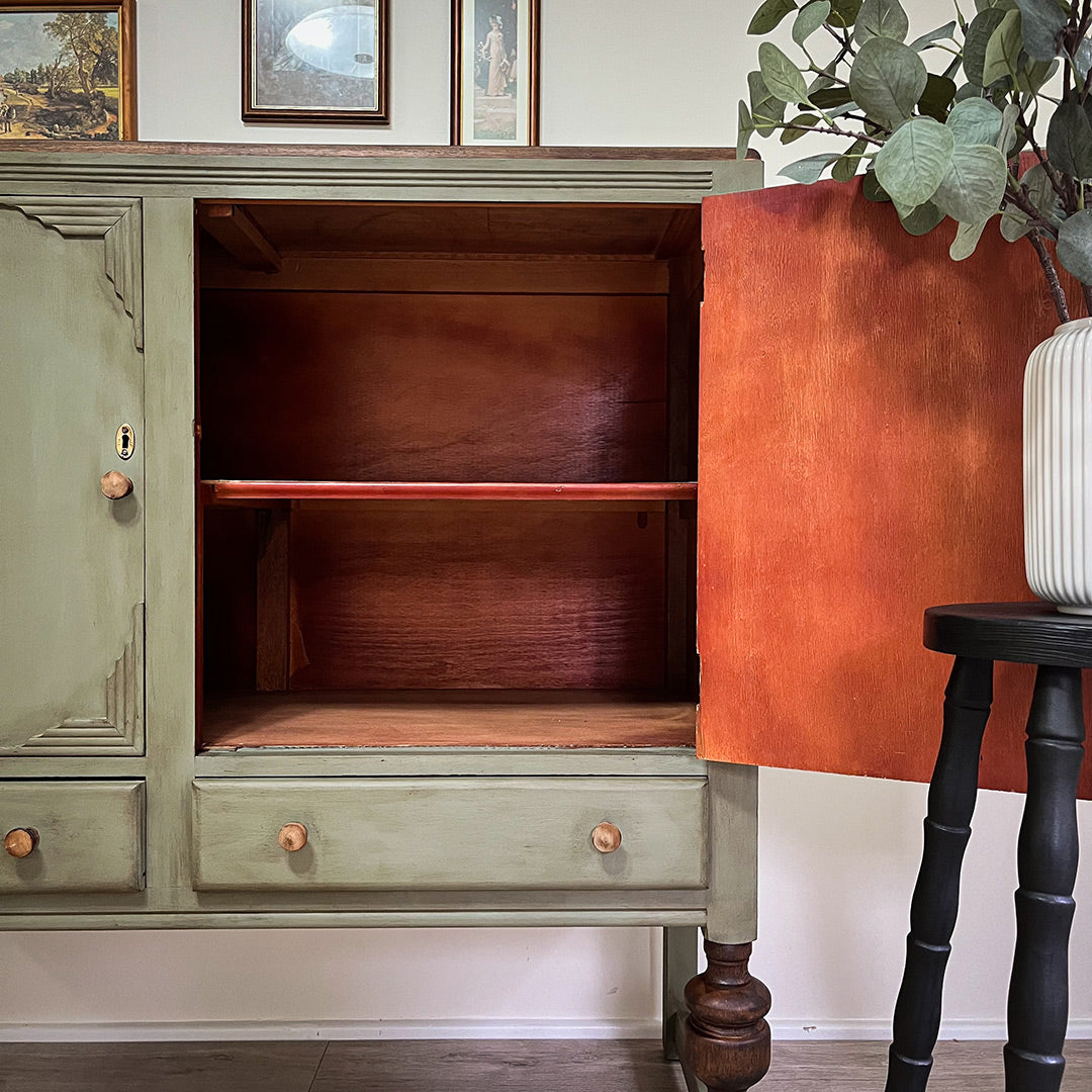 Sage high sideboard