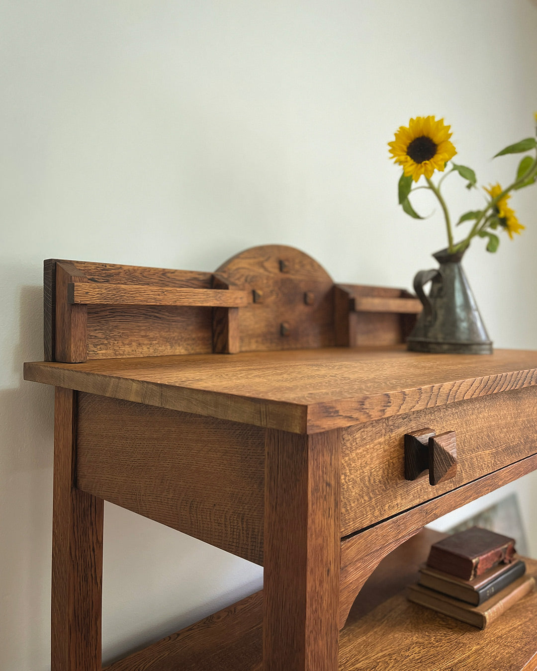 Oak Hall Cabinet Restoration