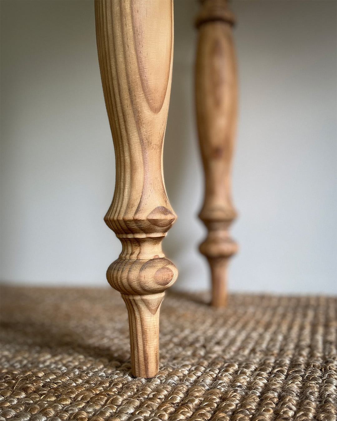 Pine console table