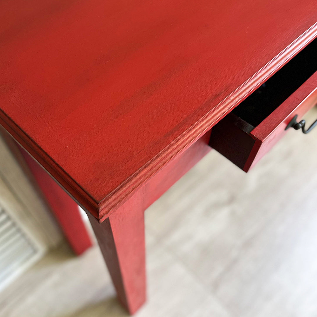 Rouge hallway table