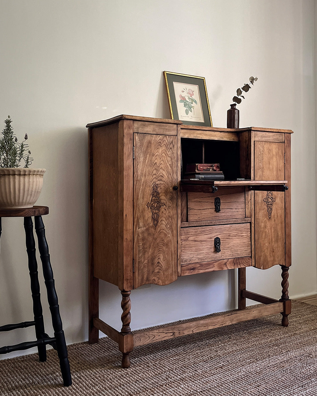 Jacobean Oak Writing Desk