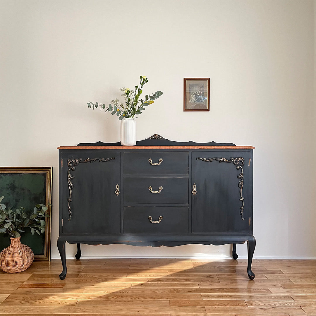 Queen Anne Antique Sideboard