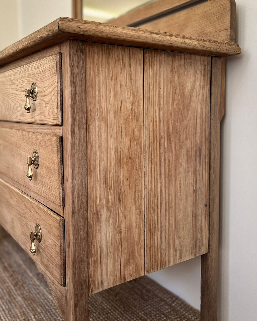 Vintage dresser with mirror