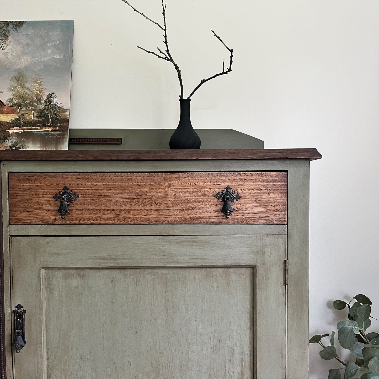 Antique Sage Buffet
