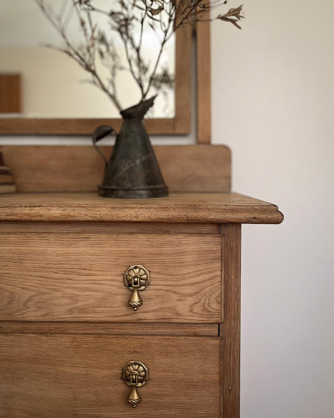 Vintage dresser with mirror
