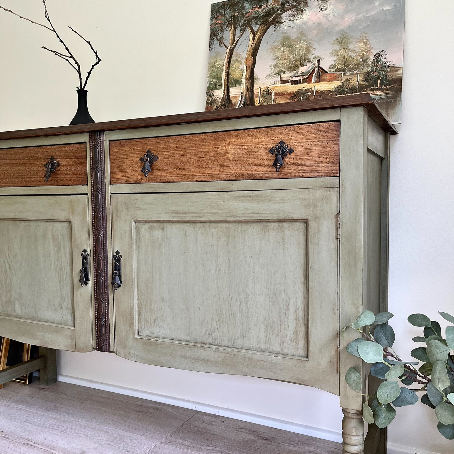 Antique Sage Buffet