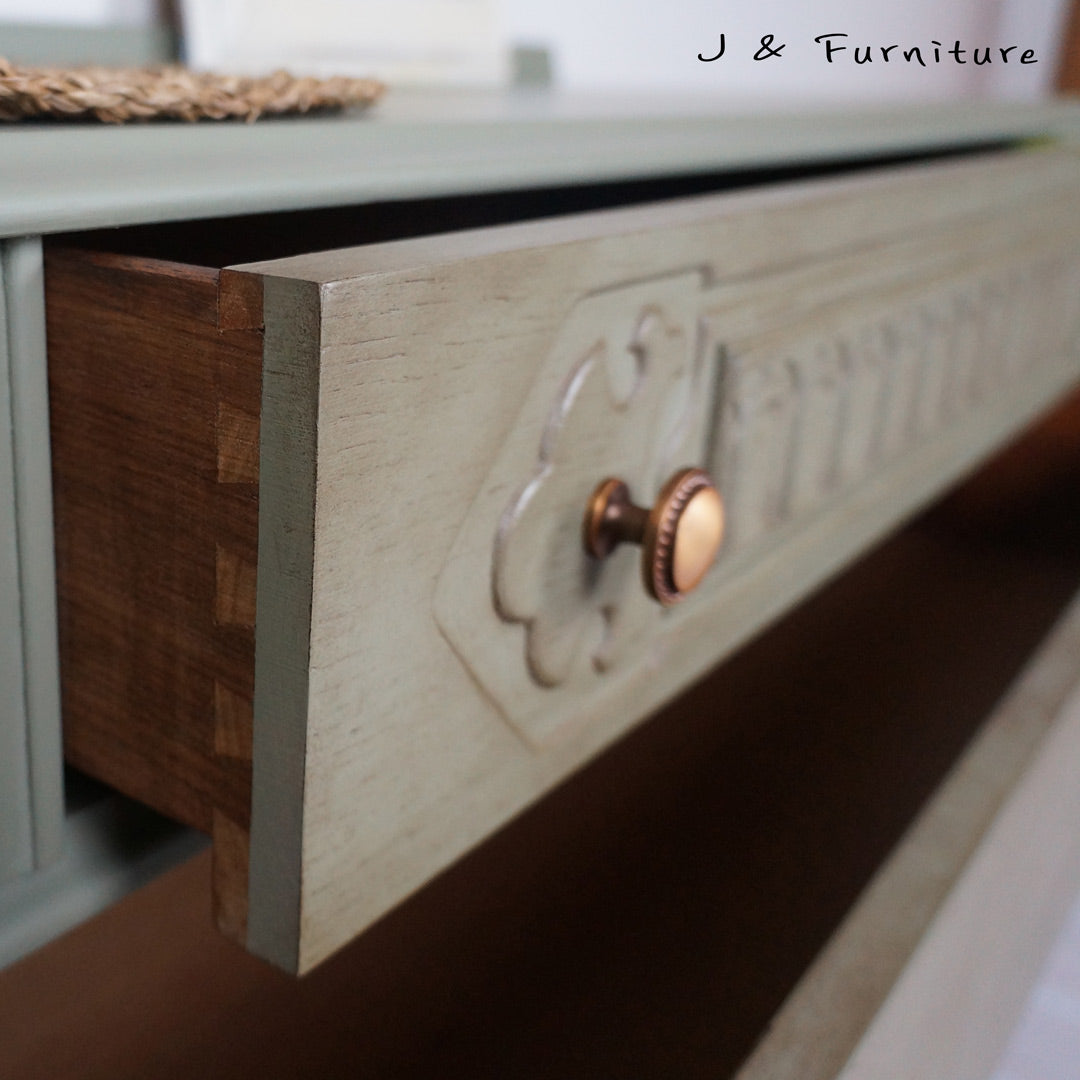 Sage chest of drawers