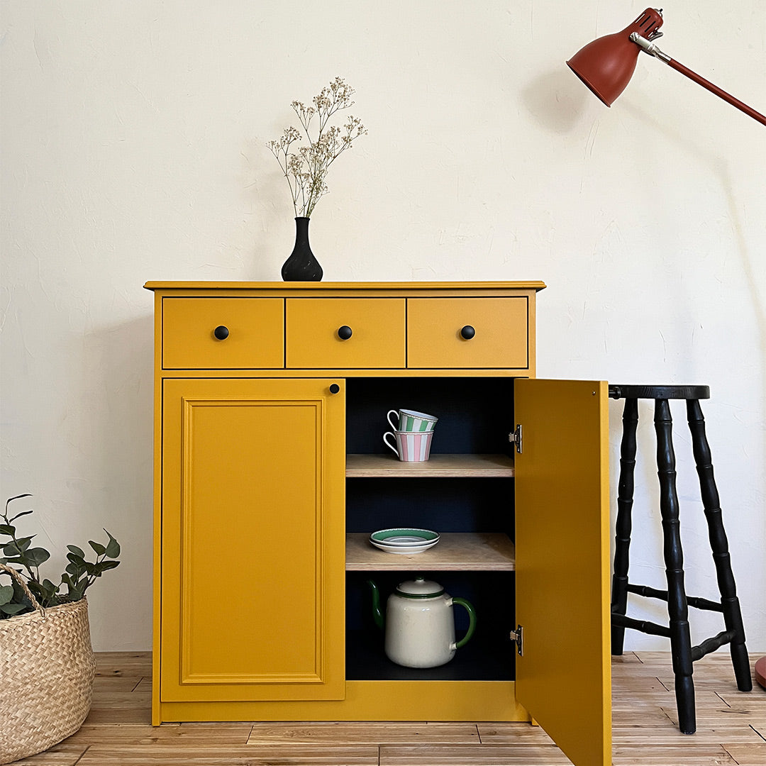 Mustard Cabinet