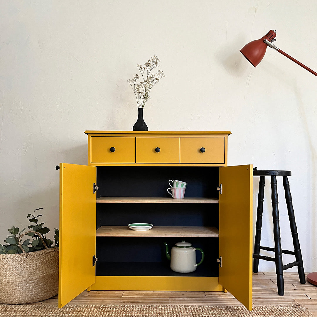 Mustard Cabinet