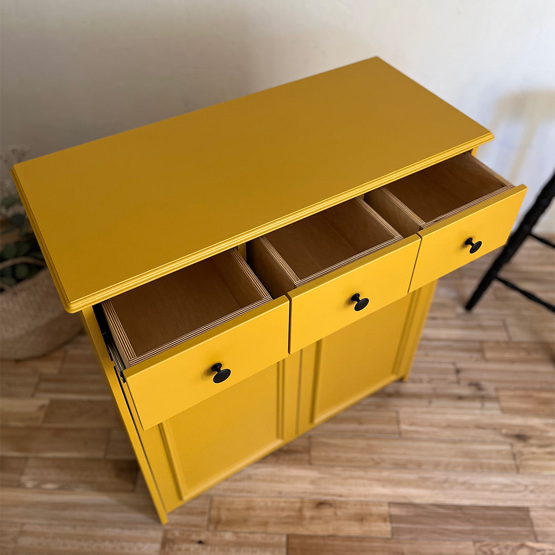 Mustard Cabinet