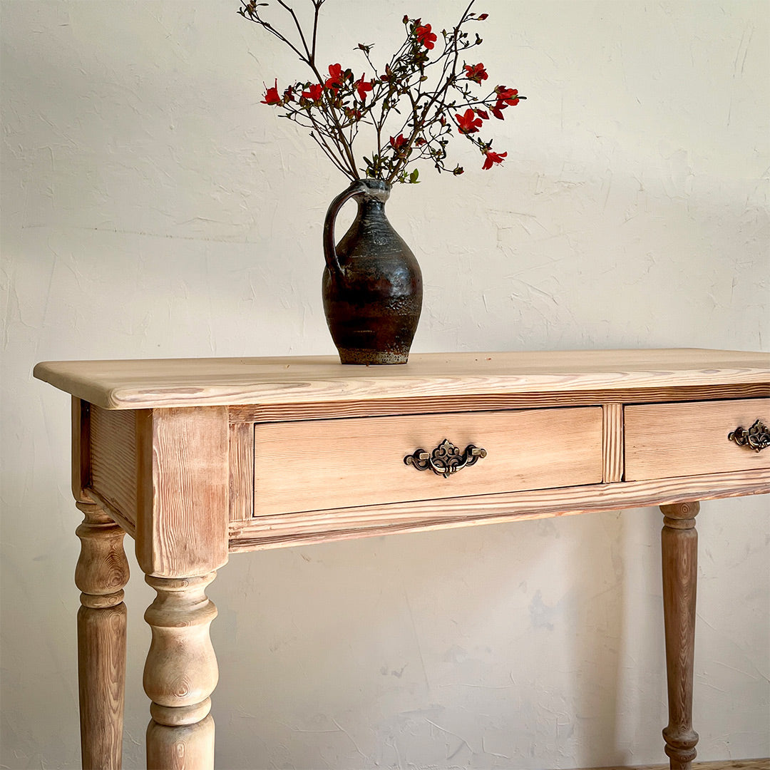 Antique console table