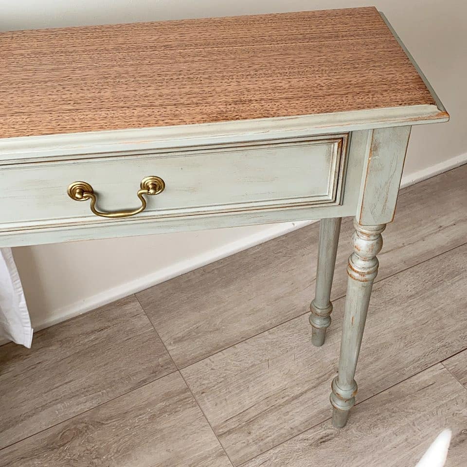 Eucalyptus hallway table