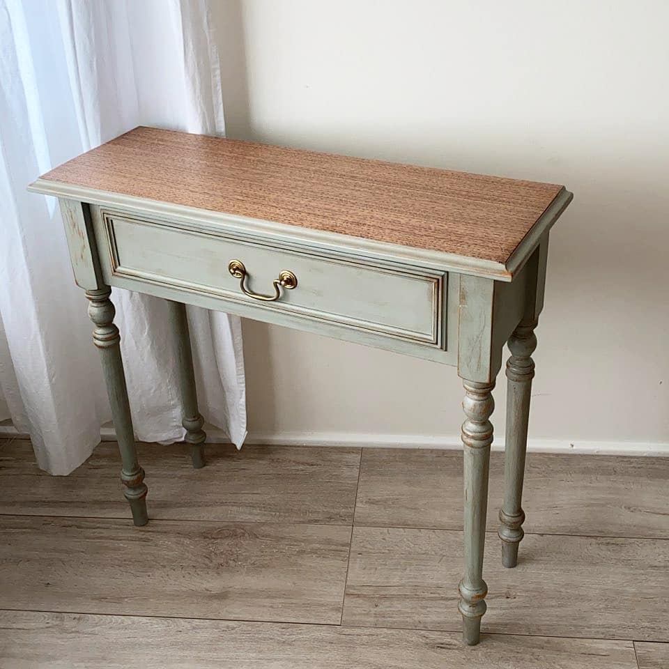 Eucalyptus hallway table