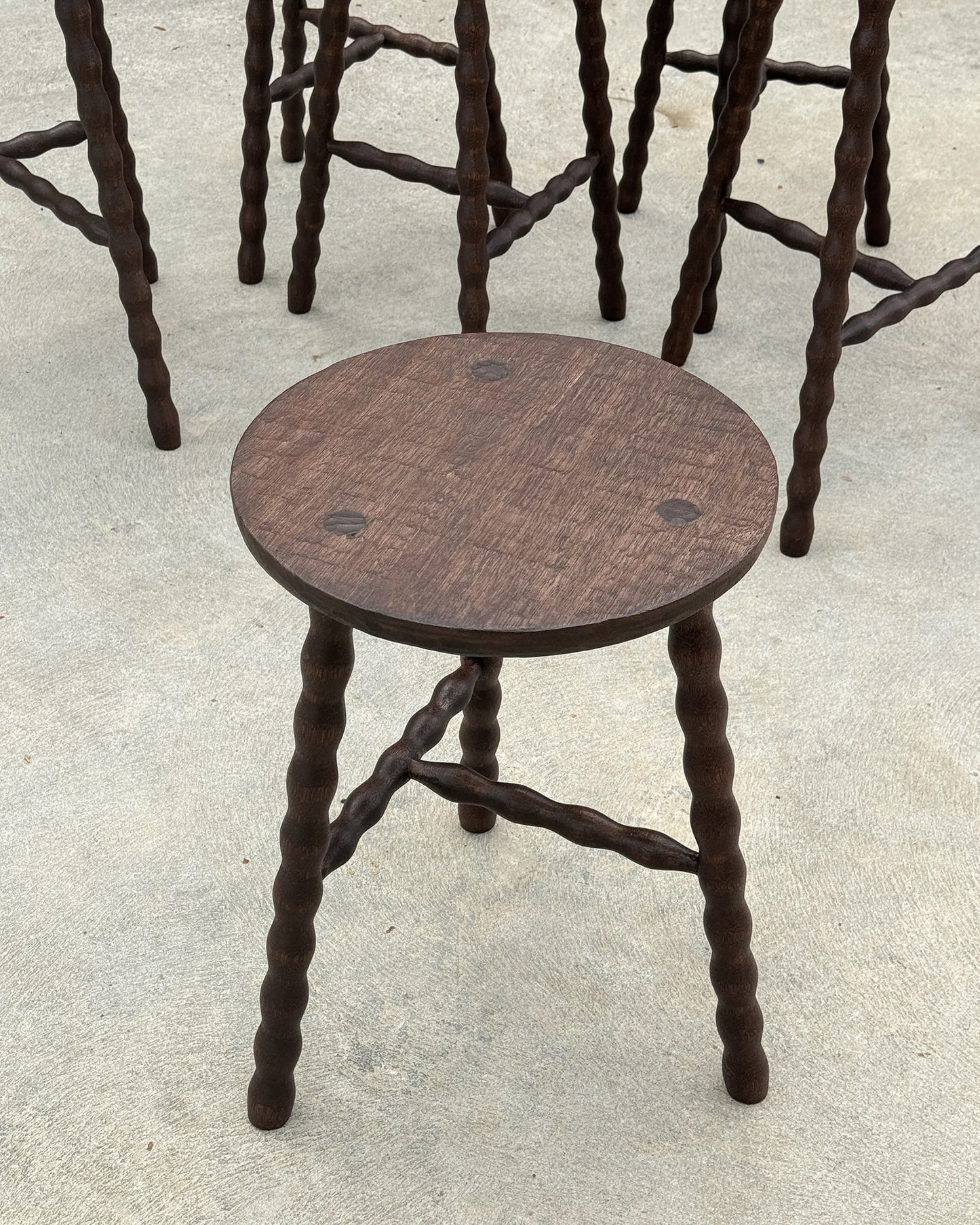 Bobbin Stool - Stretcher