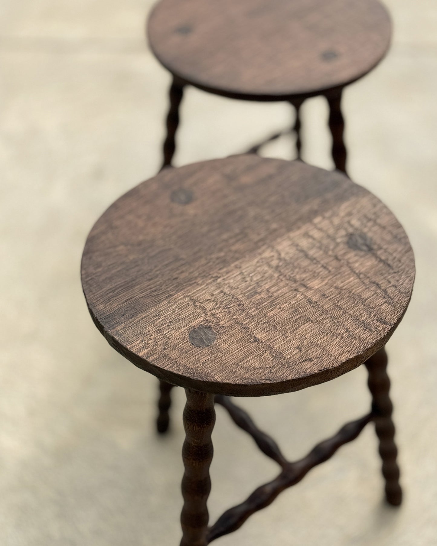 Bobbin Stool - Stretcher