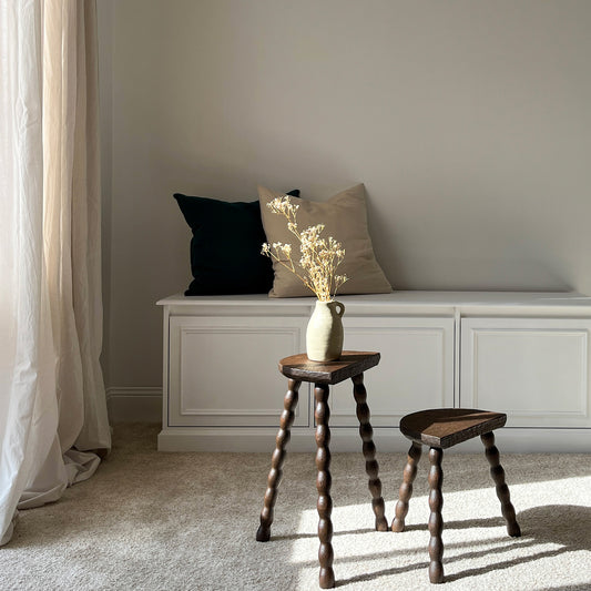 Demi-lune Bobbin Stool