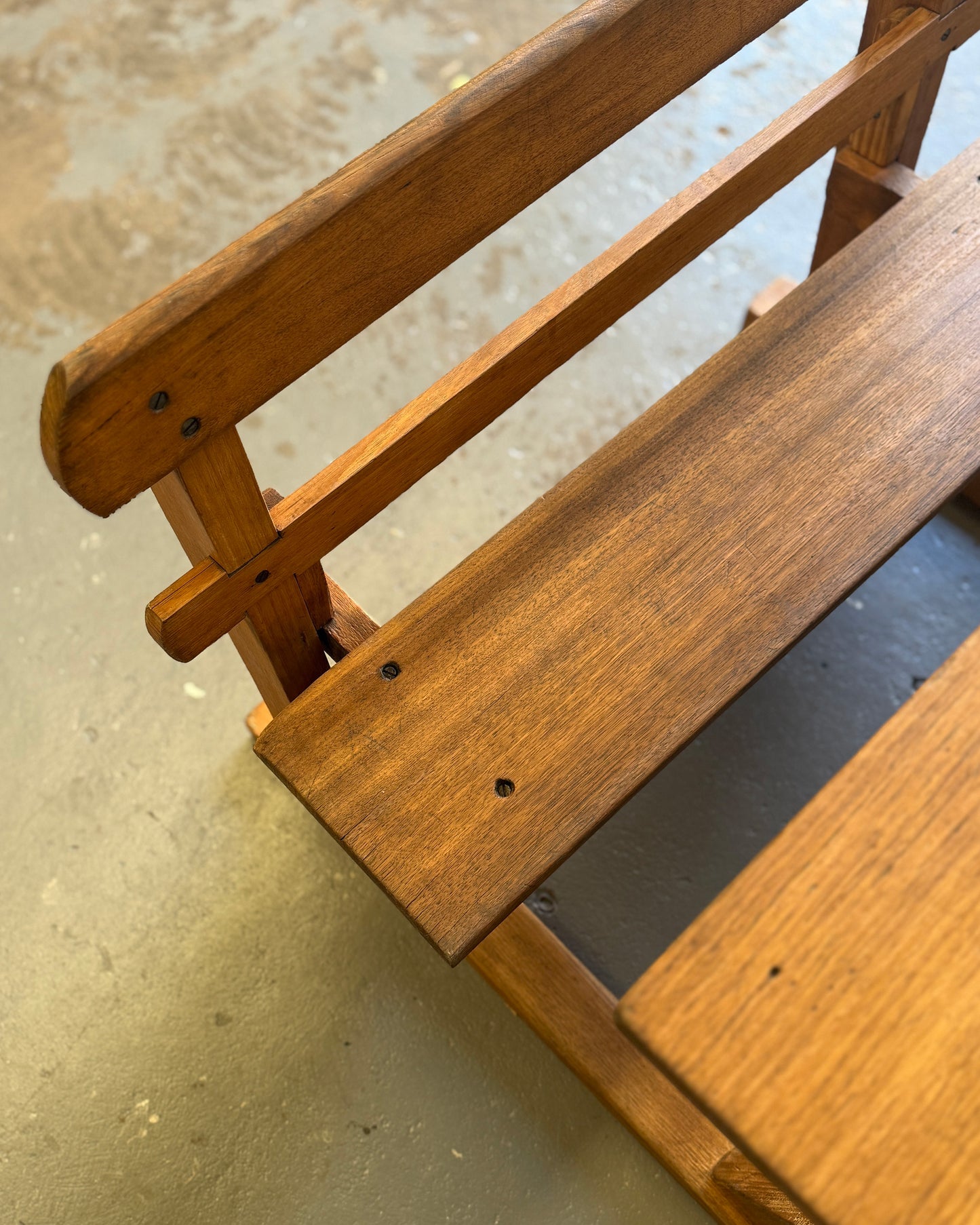 Vintage School Desk