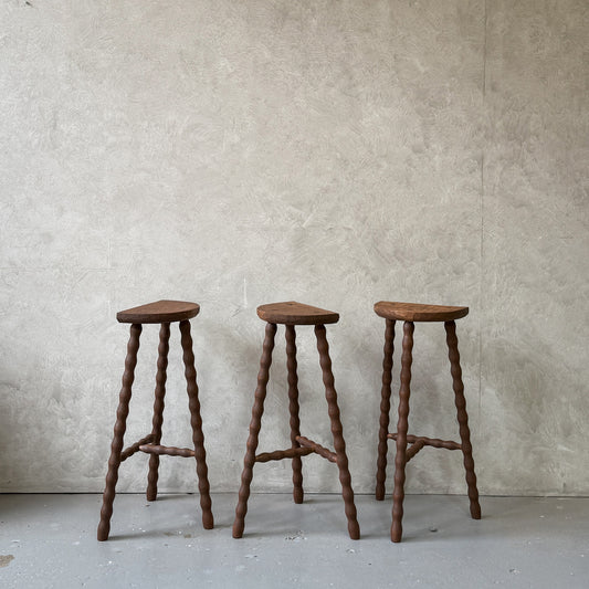 Demi Bobbin High Stool - Dark Edition