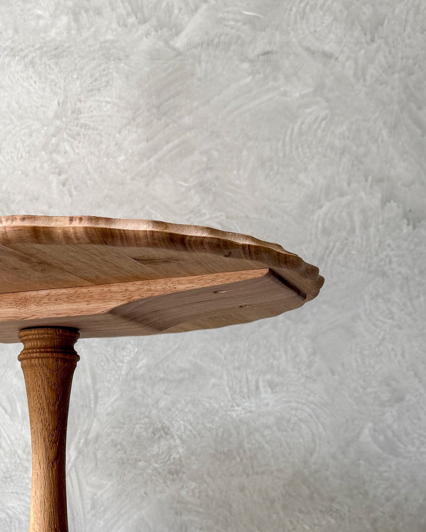 Luna Oak Side Table