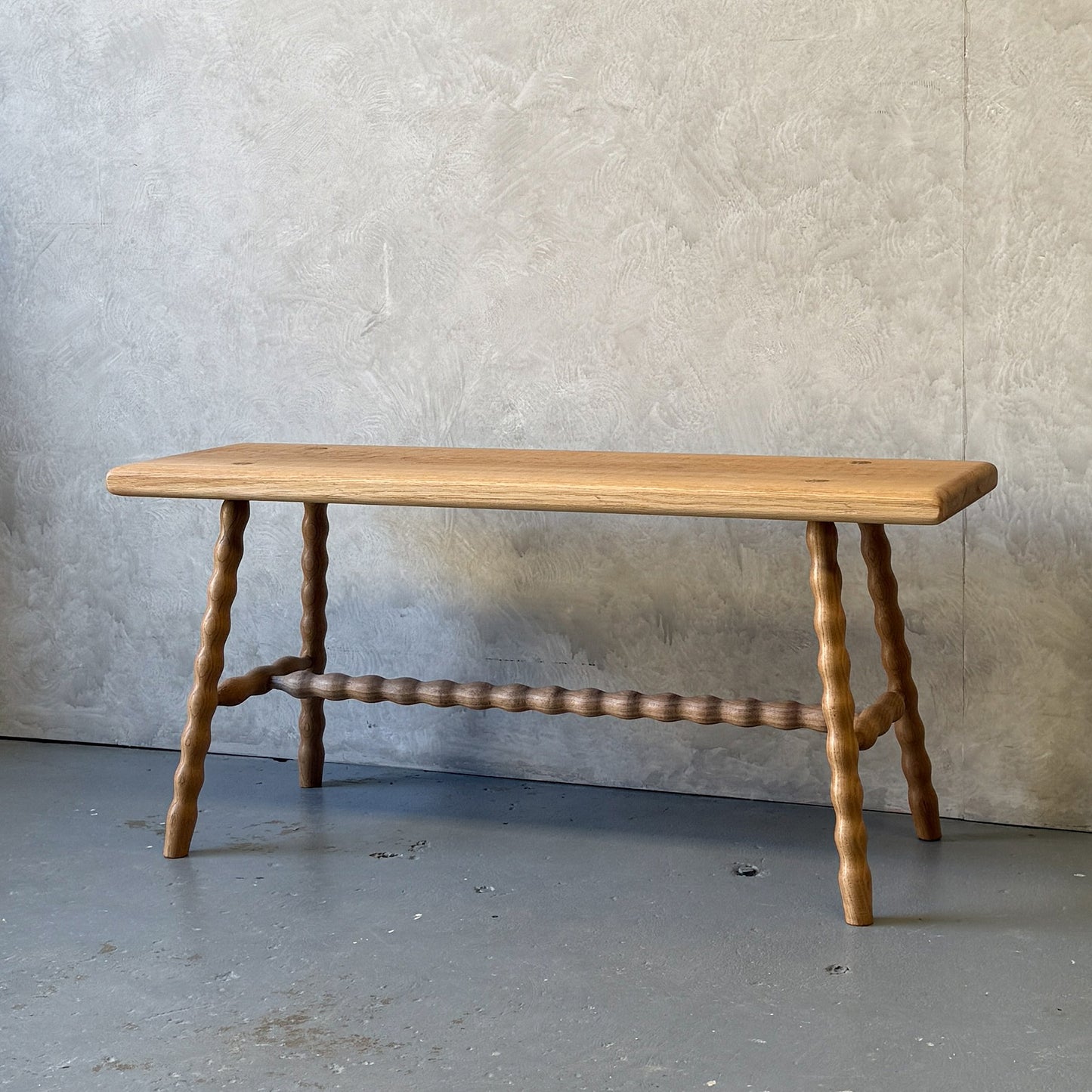 Bobbin Bench - Oak