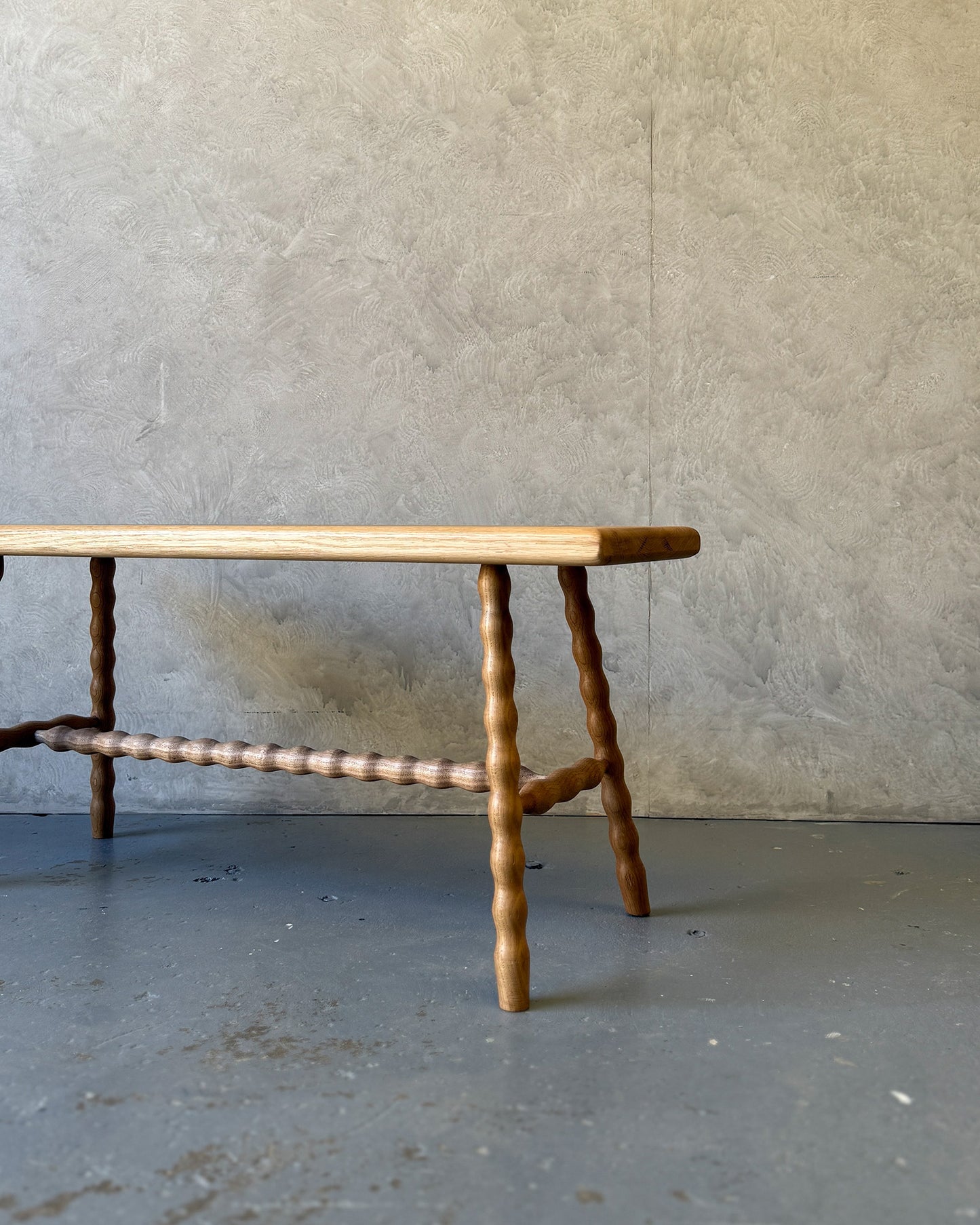 Bobbin Bench - Oak