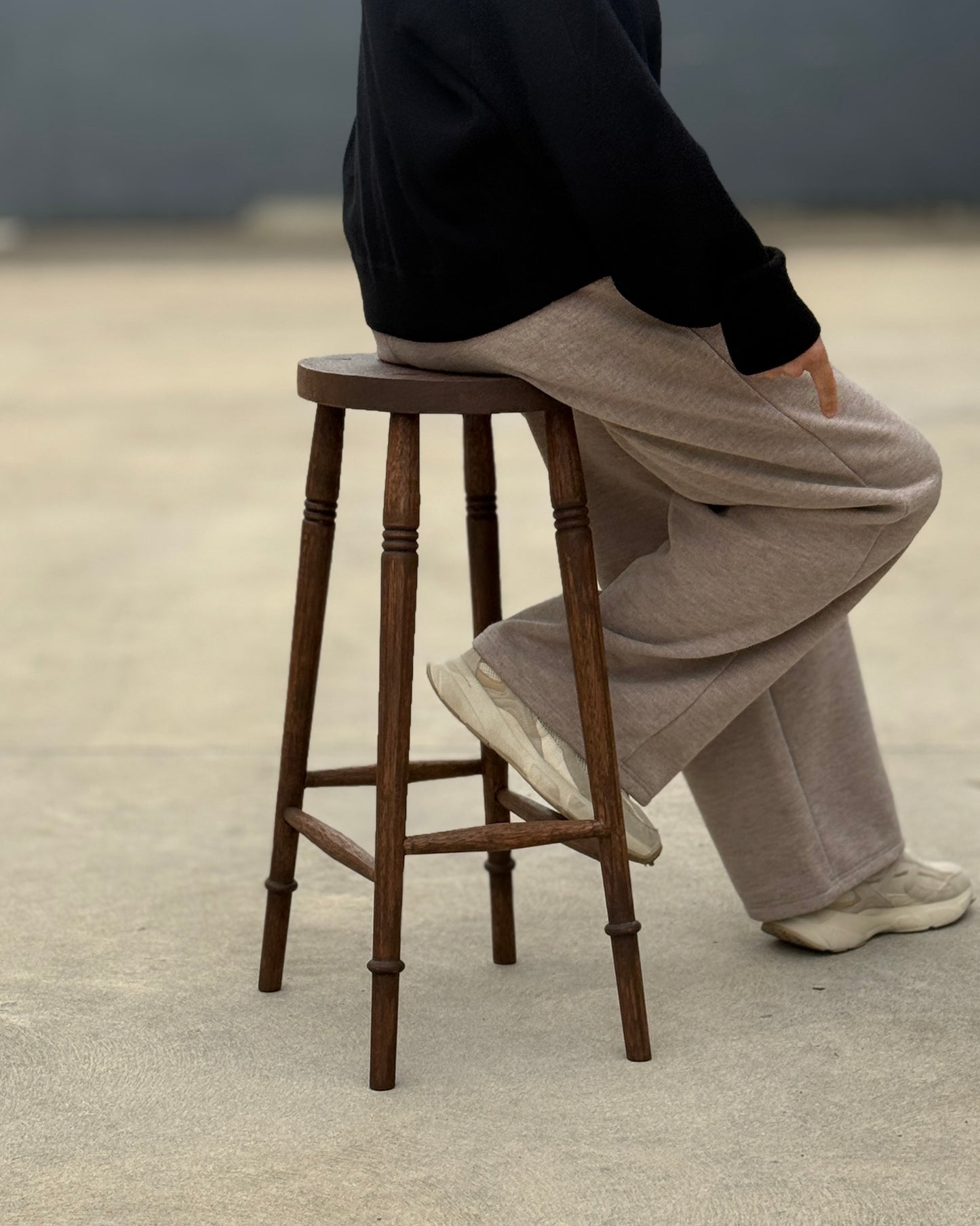 solid timber alo bar stool kitchen seating