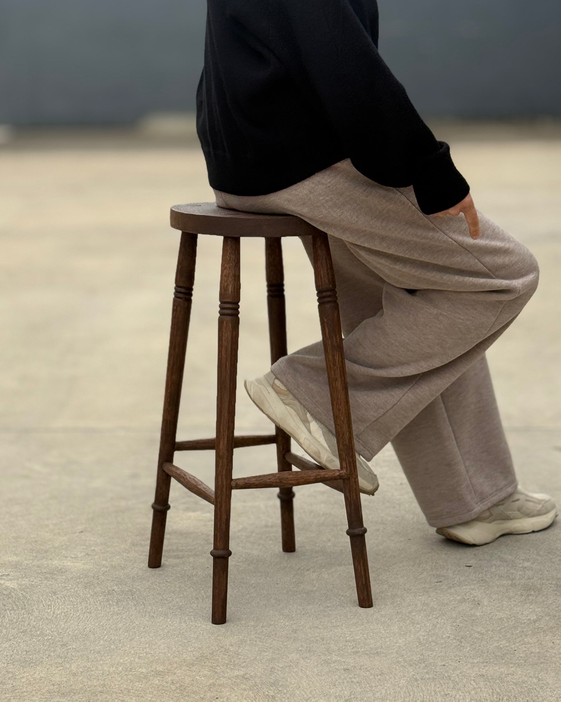 solid timber alo bar stool kitchen seating
