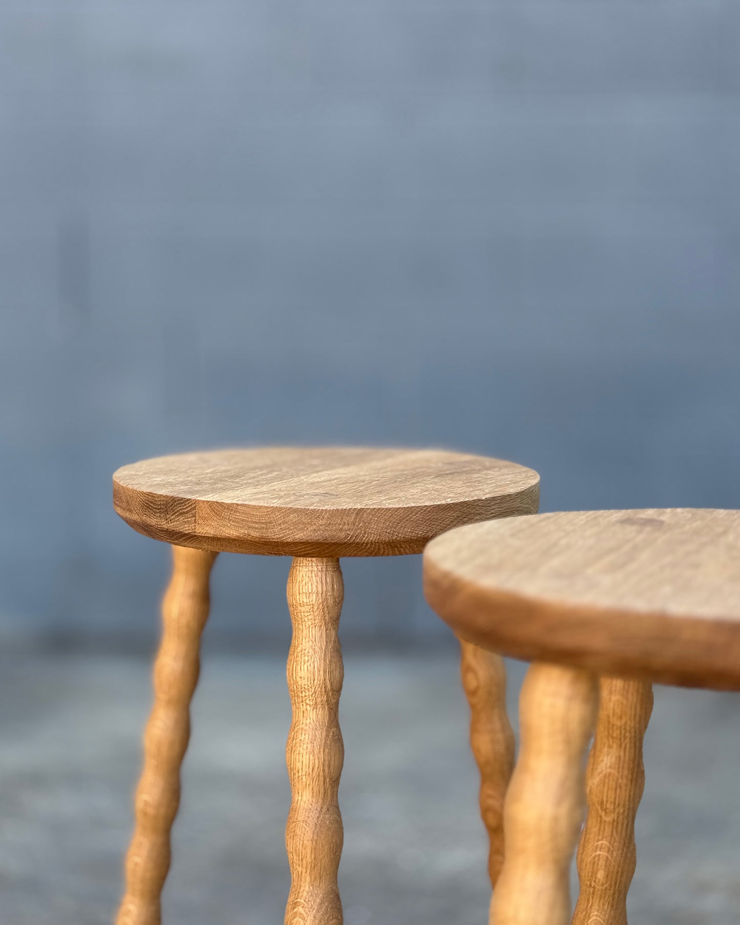 american oak bobbin bar stool natural timber kitchen seating