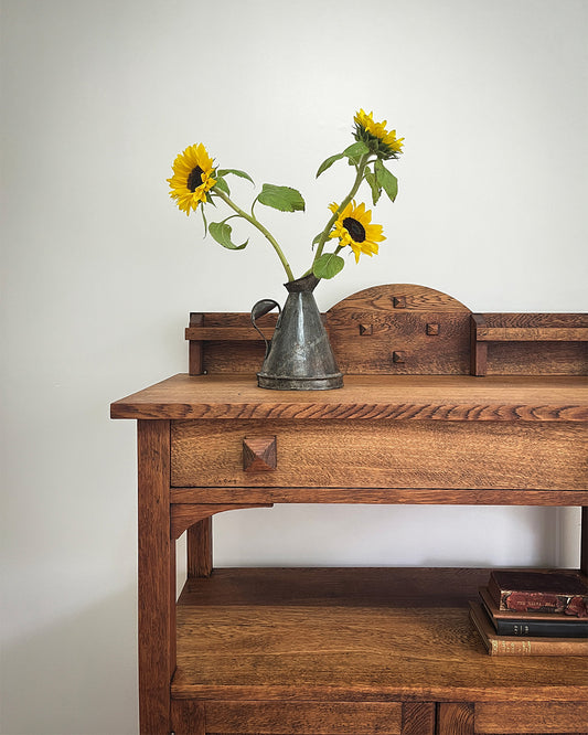 Oak Hall Cabinet Restoration