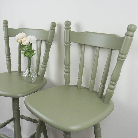 Sage high stool